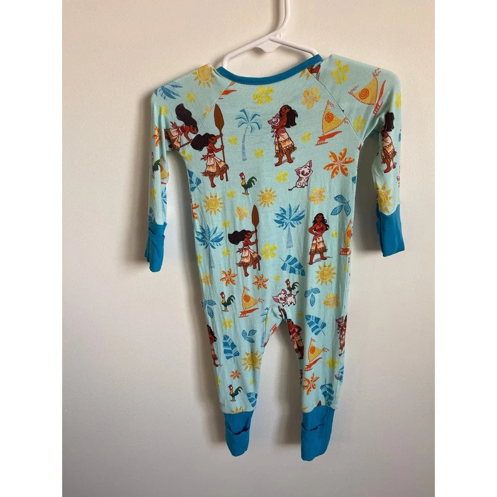 Little Sleepies Disney Moana Zippy 0-3 Months